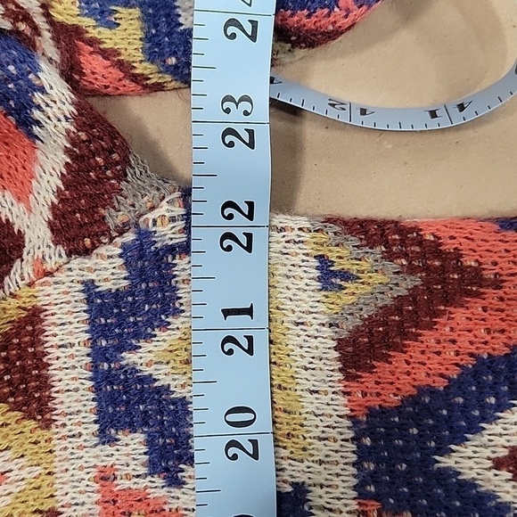 Forever 21, Size M, Aztec, Southwestern Open Cardigan, Excellent Condition - Picture 5 of 10